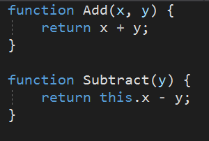 Function vs. Method